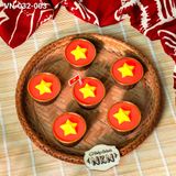  Set Bánh Cupcake Cờ Đỏ Sao Vàng (VN-032-003) 