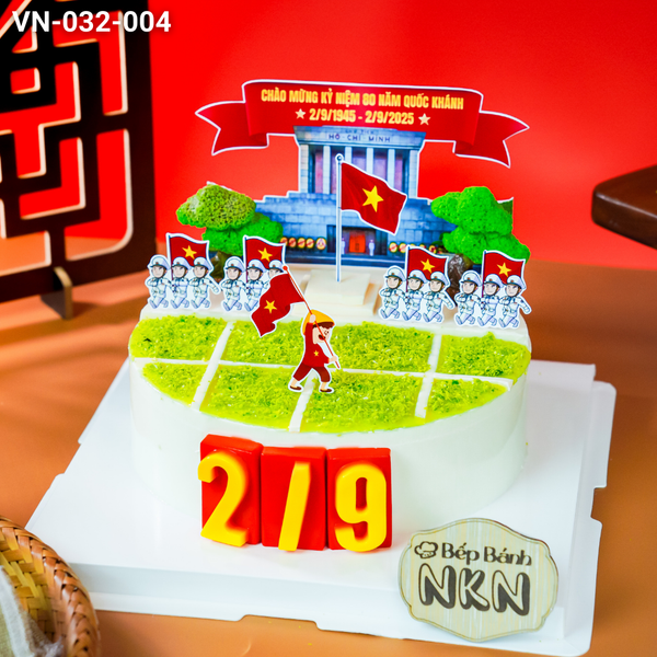  Bánh kỷ niệm 80 năm Quốc Khánh 2/9 (VN-032-004) 