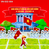  Bánh kỷ niệm 80 năm Quốc Khánh 2/9 (VN-032-004) 