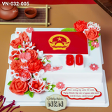  Bánh Kỷ Niệm Kết Hoa Cơ Quan Nhà Nước (VN-032-005) 
