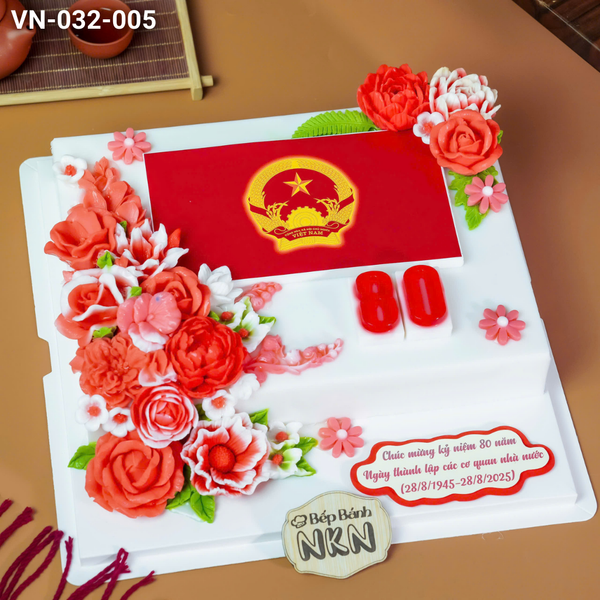  Bánh Kỷ Niệm Kết Hoa Cơ Quan Nhà Nước (VN-032-005) 