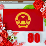  Bánh Kỷ Niệm Kết Hoa Cơ Quan Nhà Nước (VN-032-005) 