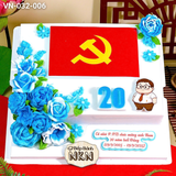  Bánh Kỉ Niệm 20 Năm Tuổi Đảng (VN-032-006) 