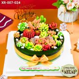  Bánh Sinh Nhật Sen Đá (XR-007-024) 