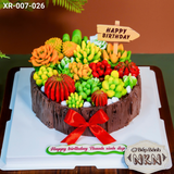  Bánh Rau Câu Sen Đá Vỏ Gỗ (XR-007-026) 