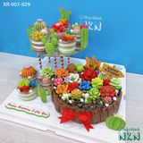  Tháp Bánh Sen Đá 2 Tầng (XR-007-029) 