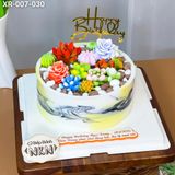  Bánh Sinh Nhật Sen Đá (XR-007-030) 