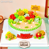  Bánh Sinh Nhật Vườn Sen Đá (XR-007-049) 