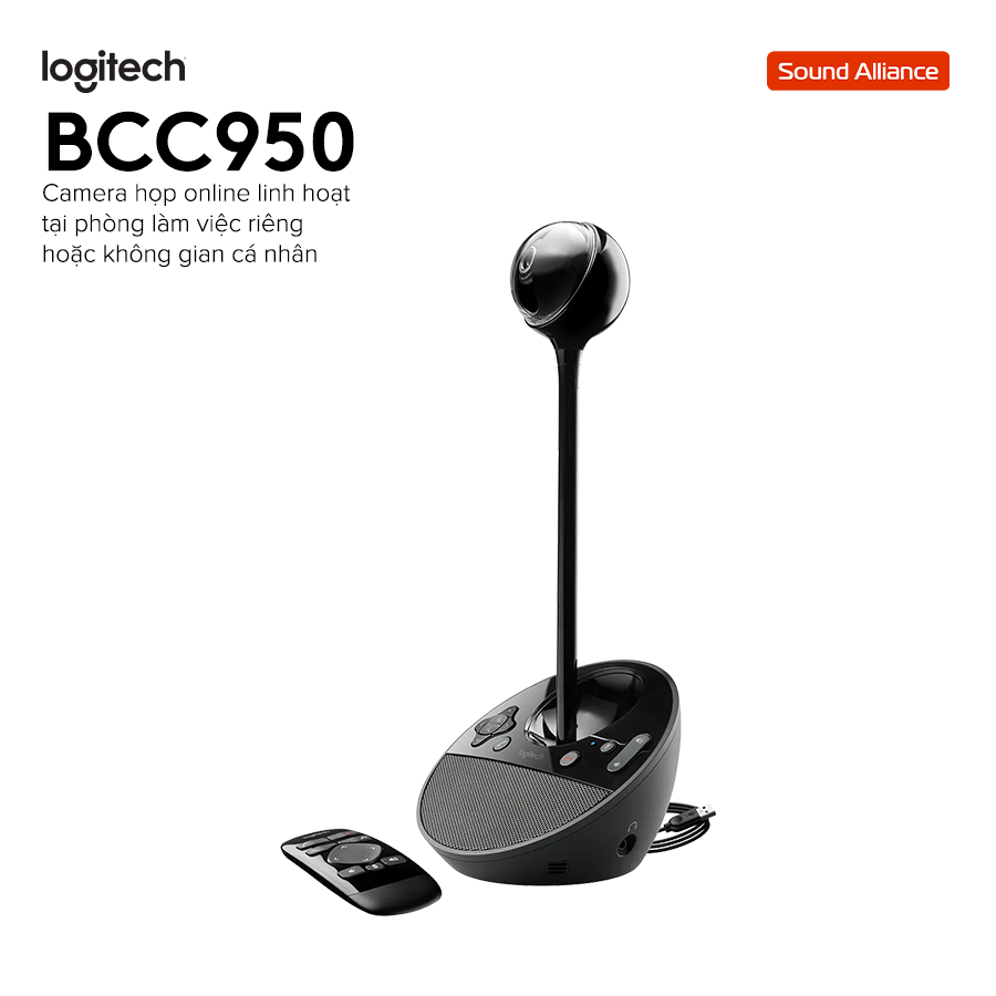  Webcam tích hợp loa mic hội nghị Logitech BCC950 (960-000939) 