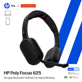  Tai nghe ANC Bluetooth cao cấp HP Poly Focus 625 (C56XPAA) 
