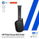  Tai nghe ANC Bluetooth cao cấp HP Poly Focus 625 Fold (C56XSAA) 