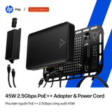  Bộ nguồn PoE+ kèm cáp cho Poly Studio G62 (A02F9AA) 