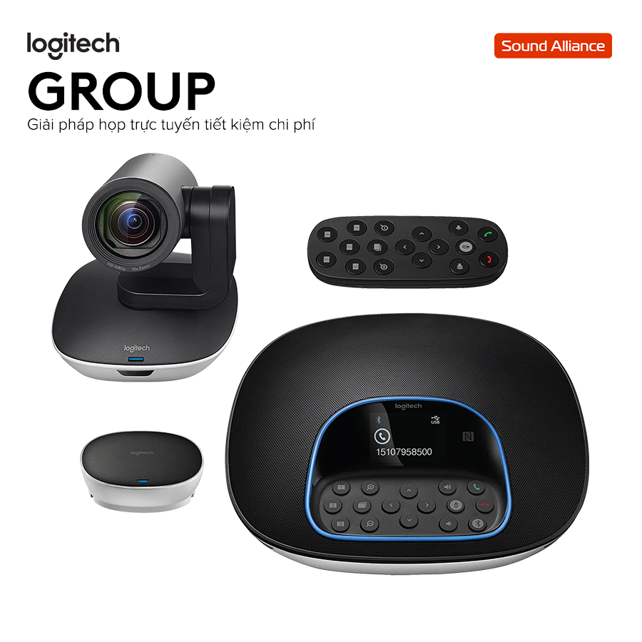  Bộ thiết bị Hội nghị Truyền hình Logitech Group (960-001054) 