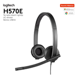  Tai nghe có dây hai bên tai Logitech H570e USB-A (981-000574) 
