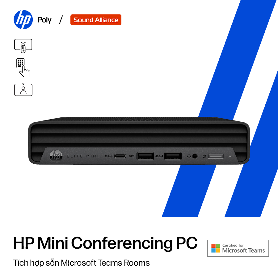  Máy tính hỗ trợ họp trực tuyến HP Mini IP Conference PC (A1ZB6AW) 