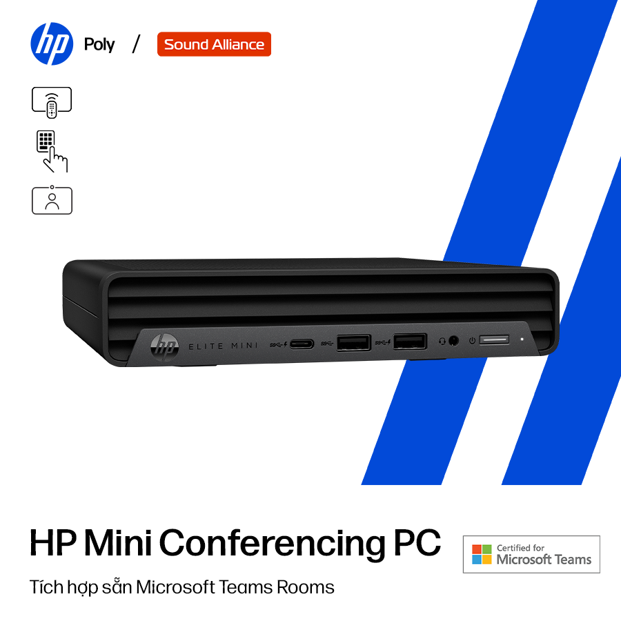  Máy tính hỗ trợ họp trực tuyến HP Mini IP Conference PC (A1ZB6AW) 
