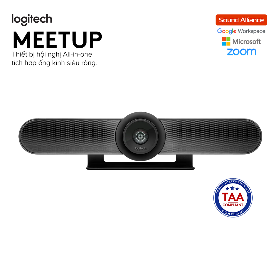  Camera Hội nghị Truyền hình Logitech Meetup (960-001101) 