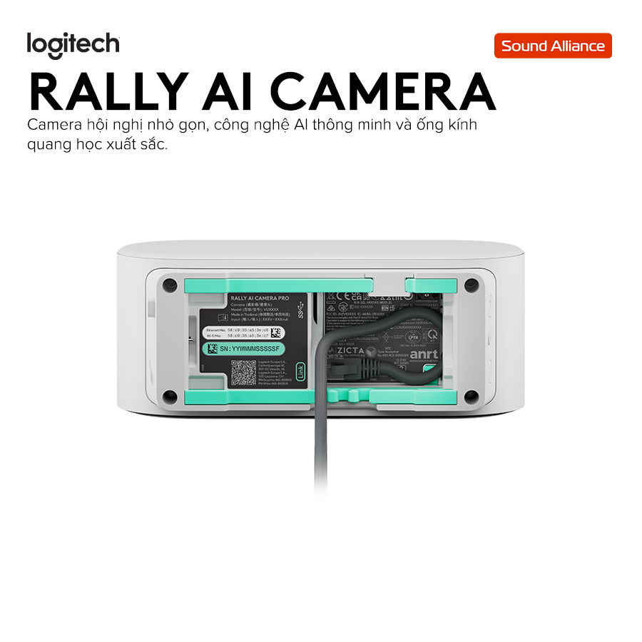  Camera thông minh Hội nghị Truyền hình Logitech Rally AI (960-001809) 