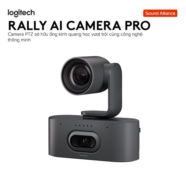  Camera thông minh Hội nghị Trực tuyến Logitech Rally AI Pro 960-001767 
