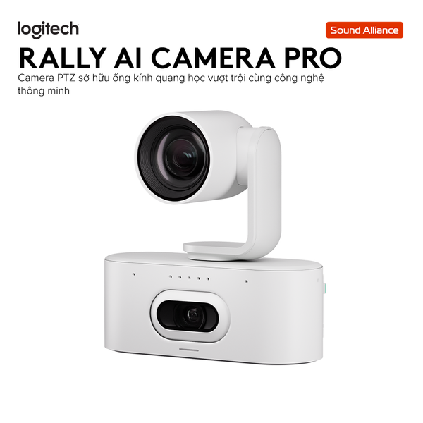  Camera thông minh Hội nghị Trực tuyến Logitech Rally AI Pro 960-001779 