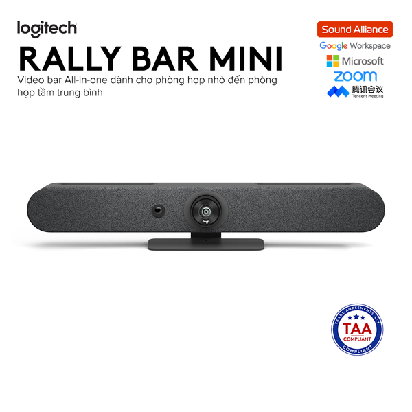 Camera Hội nghị Truyền hình Logitech Rally Bar Mini (960-001340) 
