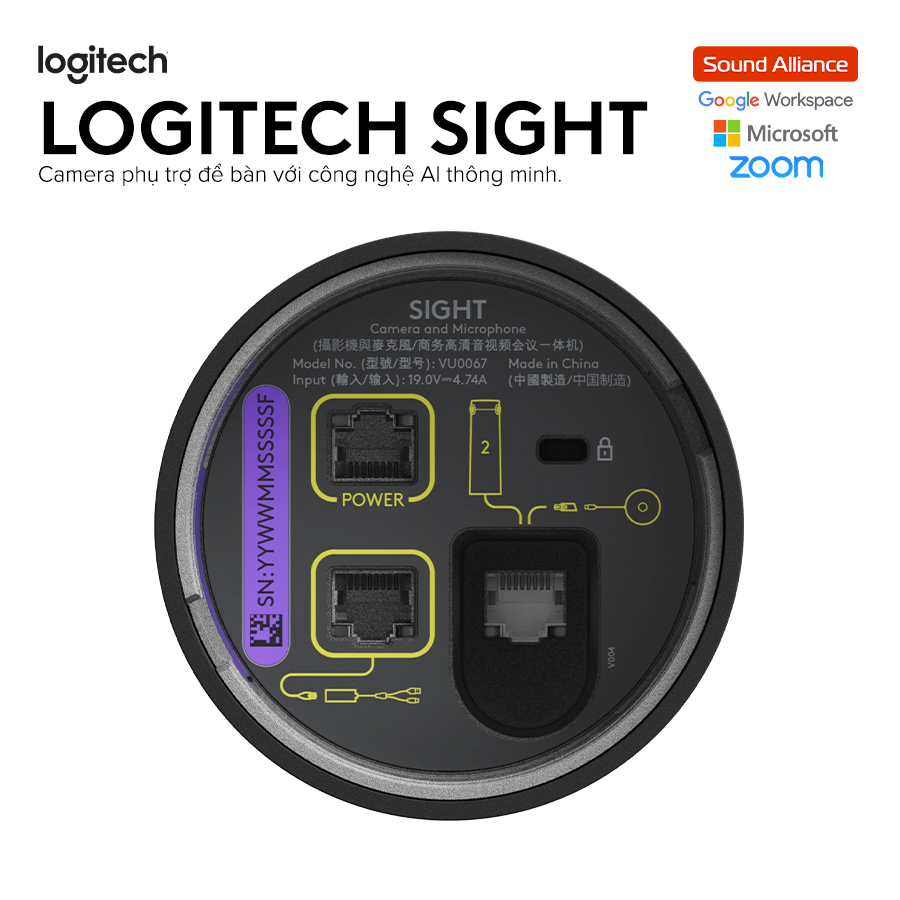  Camera hội nghị để bàn Logitech Sight (960-001510) 
