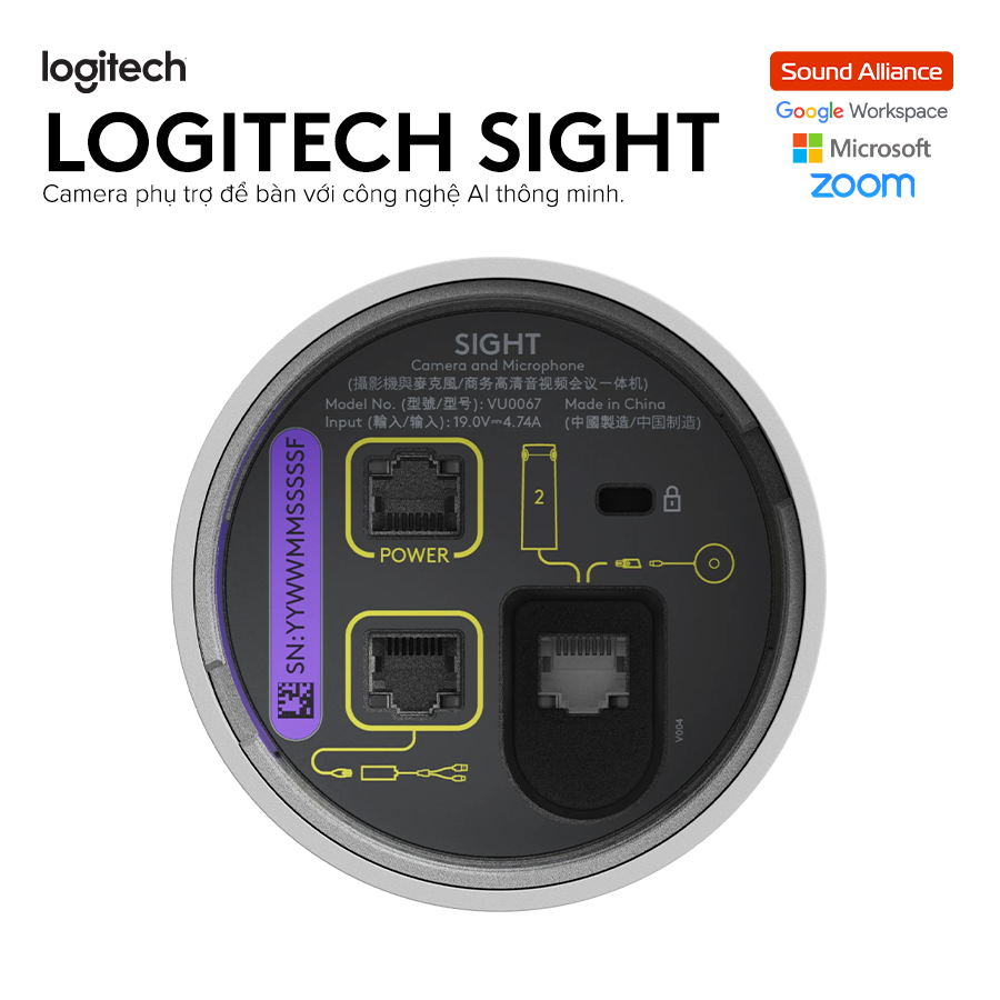  Camera hội nghị để bàn Logitech Sight (960-001510) 