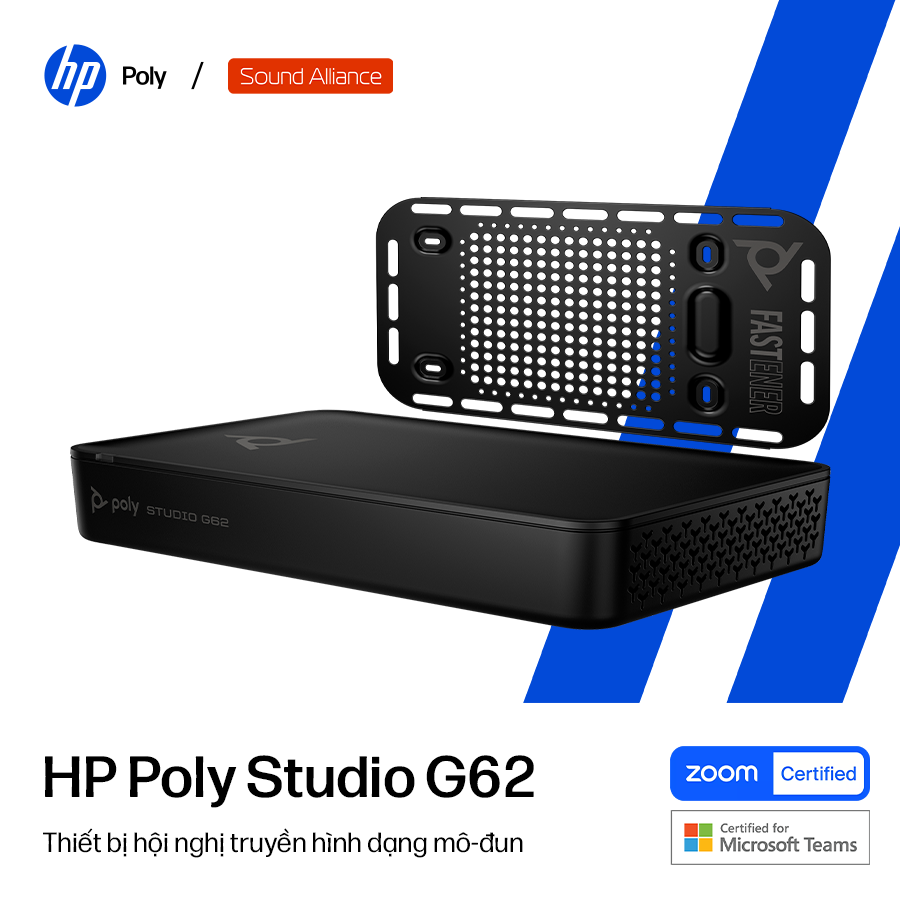  Thiết bị hội nghị truyền hình Modular HP Poly Studio G62 (99T21AA) 