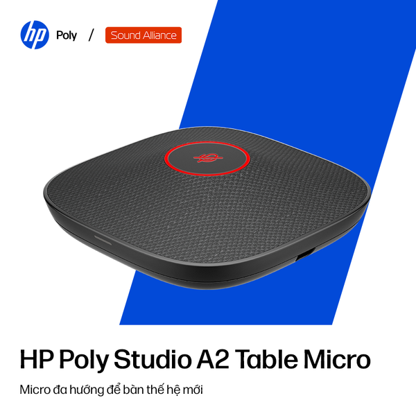  Micrô đa hướng để bàn Poly Studio A2 (B22X6AA) 
