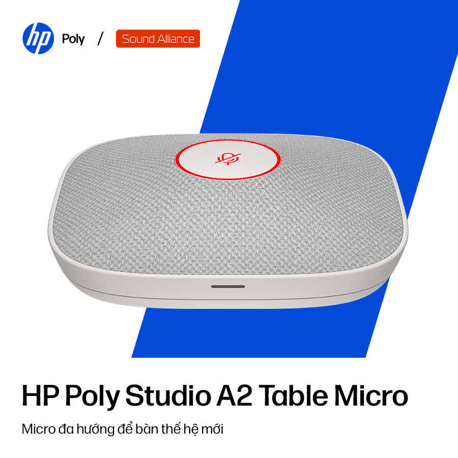  Micrô đa hướng để bàn Poly Studio A2 (B22X4AA) 