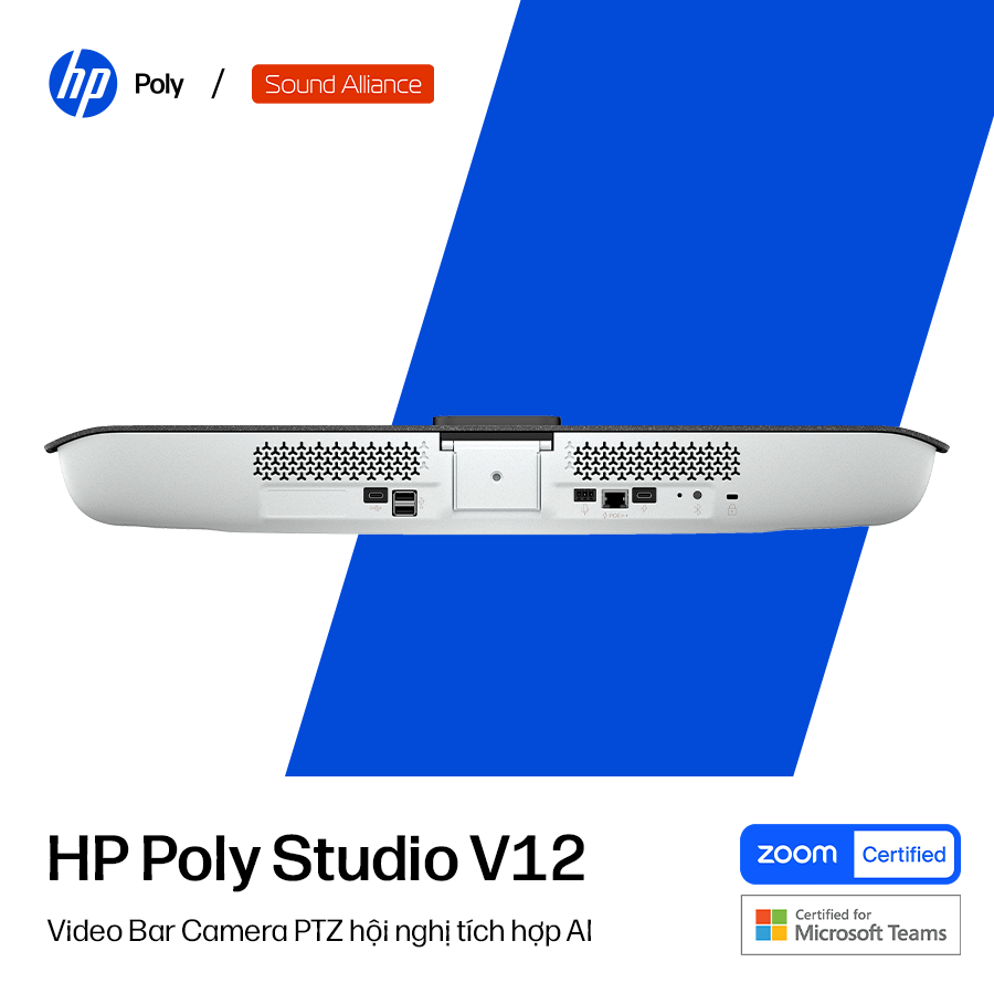  Camera hội nghị truyền hình Poly Studio V12 (A9DD8AA) 