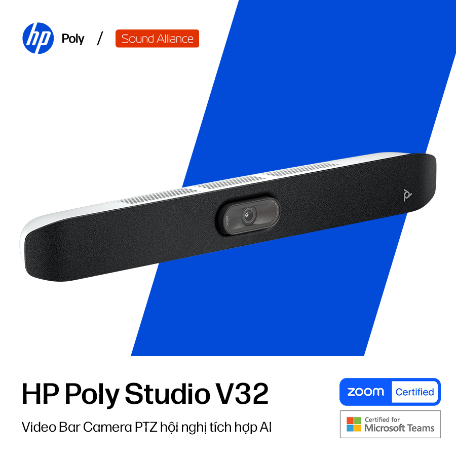  Camera hội nghị truyền hình Poly Studio V32 (B10ZMAA) 