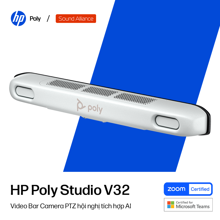  Camera hội nghị truyền hình Poly Studio V32 (B10ZMAA) 