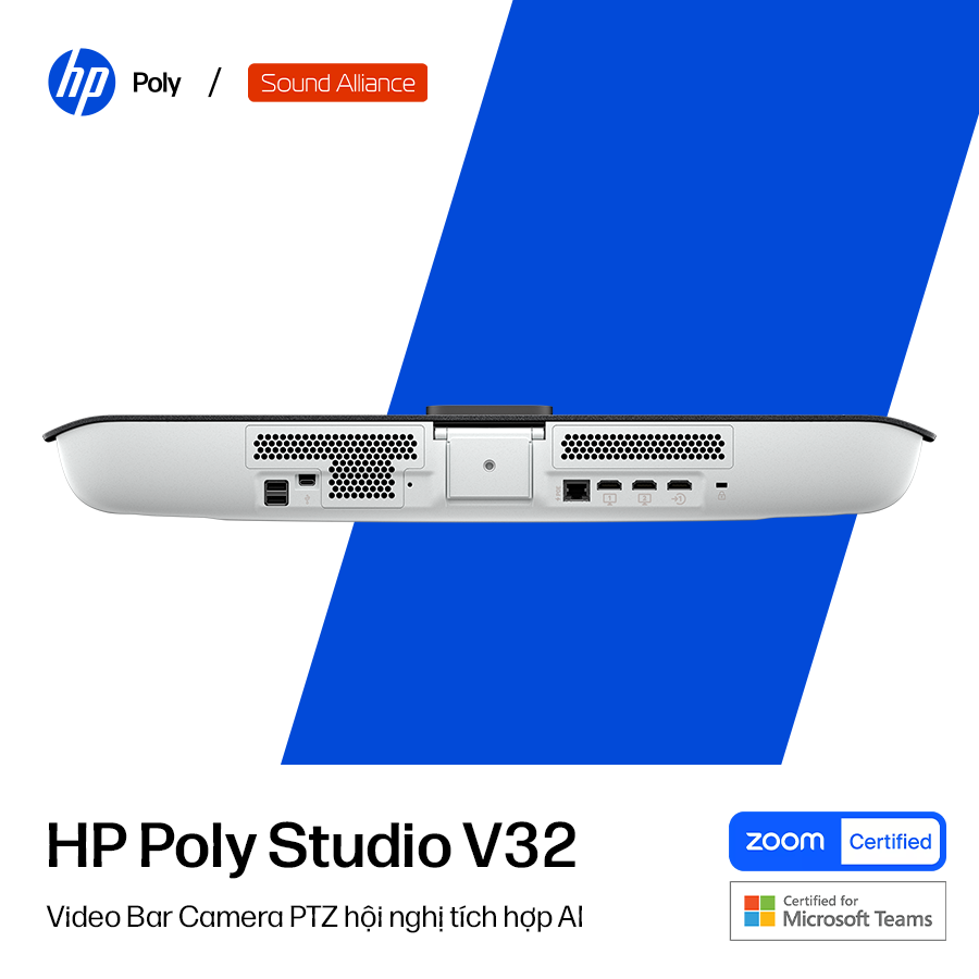  Camera hội nghị truyền hình Poly Studio V32 (B10ZMAA) 