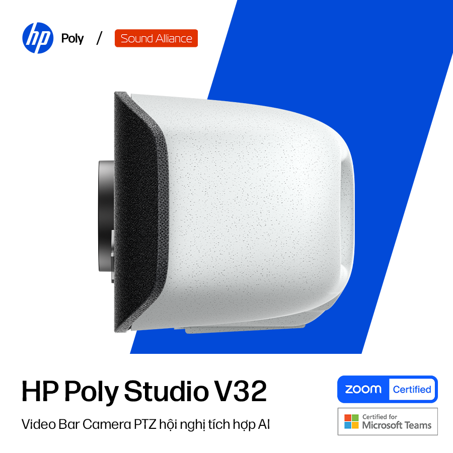  Camera hội nghị truyền hình Poly Studio V32 (B10ZMAA) 