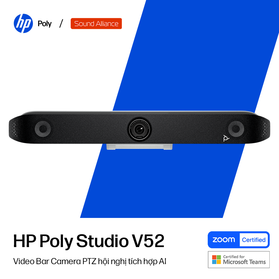  Camera hội nghị truyền hình Poly Studio V52 (A09D7AA) 