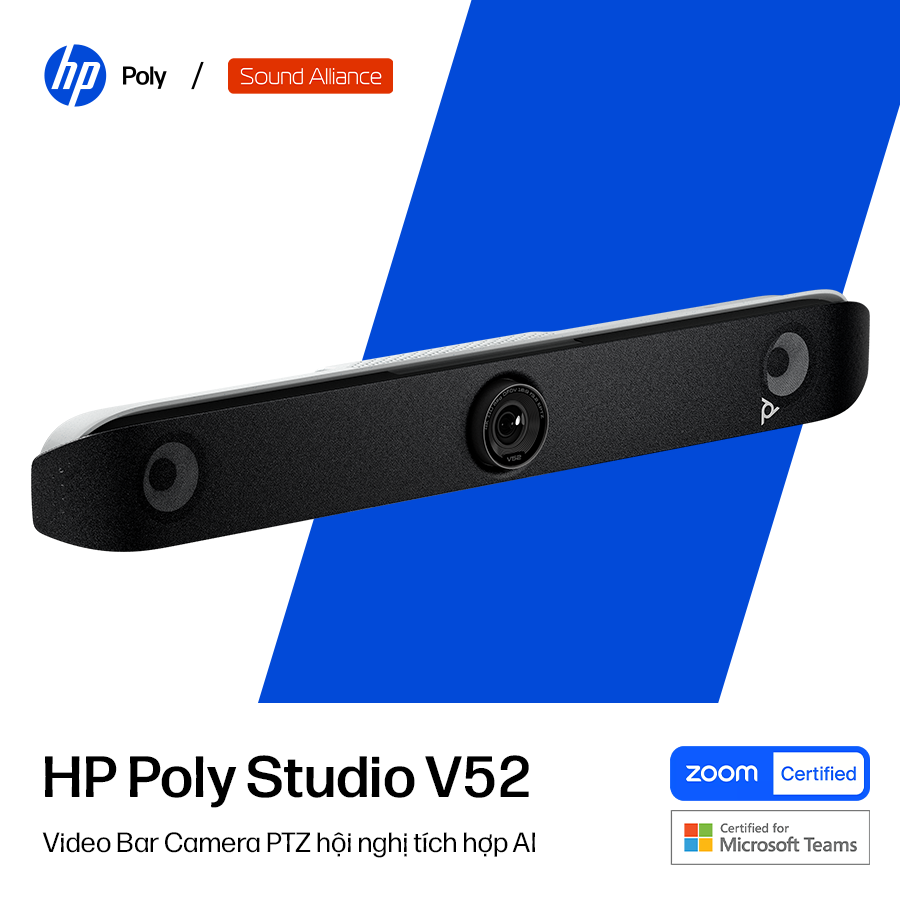  Camera hội nghị truyền hình Poly Studio V52 (A09D4AA) 