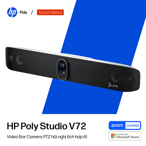 Camera hội nghị truyền hình Poly Studio V72 (AV1E3AA) 