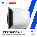  Thiết bị hội nghị truyền hình Poly Studio X32 và TC10 (A3SV8AA) 