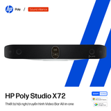  Thiết bị hội nghị truyền hình Poly Studio X72 và TC10 (A4MA7AA) 