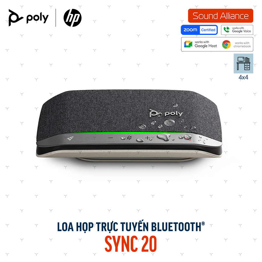  Loa Hội nghị Bluetooth HP Poly Sync 20 (B95VJUT) 