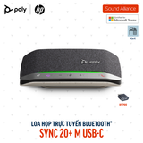  Loa Hội nghị Bluetooth HP Poly Sync 20+ Microsoft Teams (B95VLAA) 