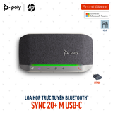  Loa Hội nghị Bluetooth HP Poly Sync 20+ Microsoft Teams (B95VLAA) 
