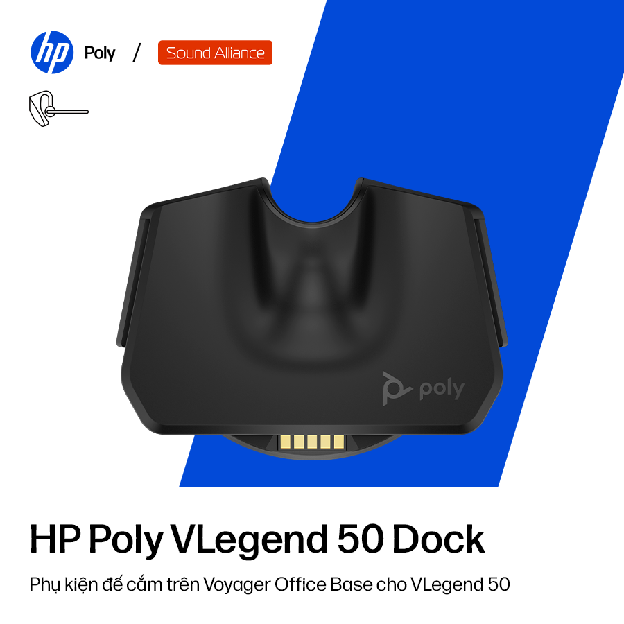  Đế cắm trên Voyager Office Base cho Poly Voyager Legend 50 (AW6U5AA) 