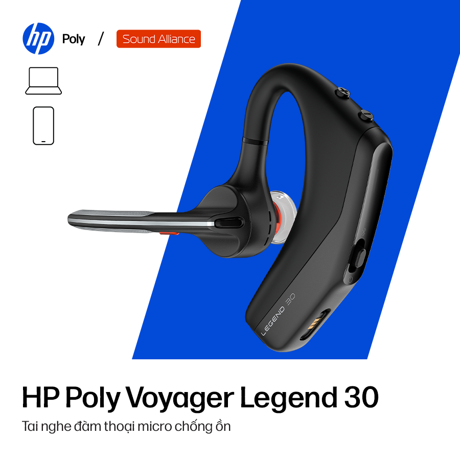  Tai nghe đàm thoại Poly Voyager Legend 30 (AV4P5AA) 