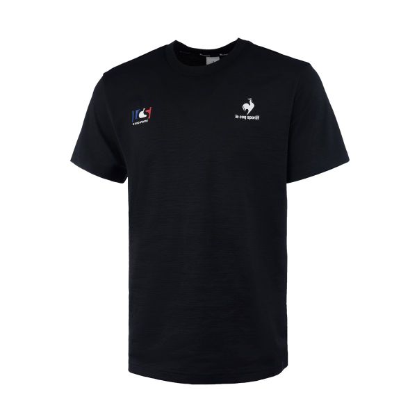  Áo T-Shirt le coq sportif Nam QQ223TRS51-BLK0 