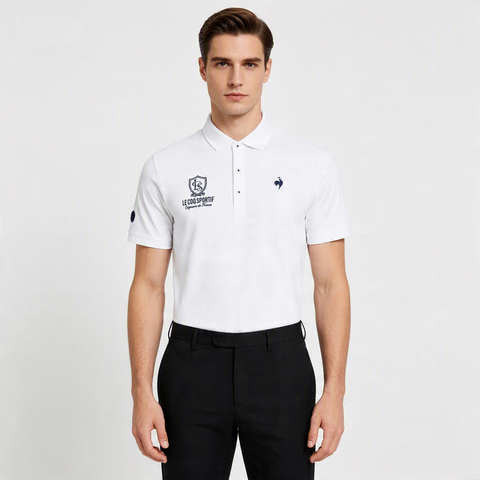 Áo Polo le coq golf Nam LG6FHS15MV-WH00