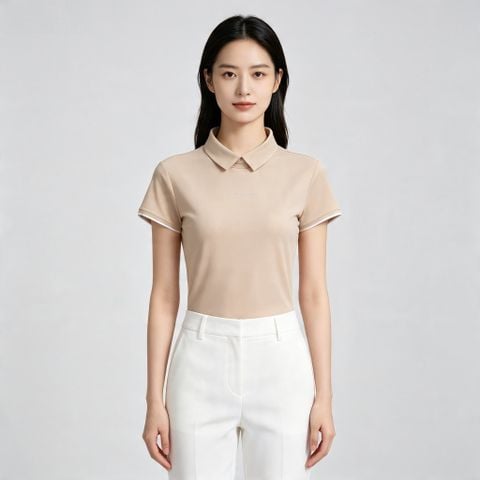 Áo Polo le coq golf Nữ LG6SHS52LV-BG00