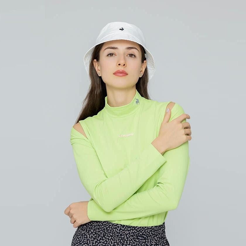 Áo dài tay 2 trong 1 le coq golf Nữ LG4FTZR0LV-GR00