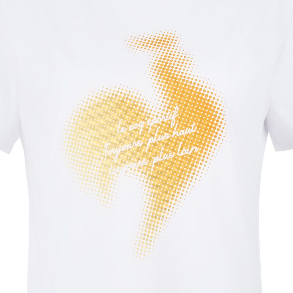 Áo T-shirt le coq sportif Nữ LT6SHT01LV-WH00